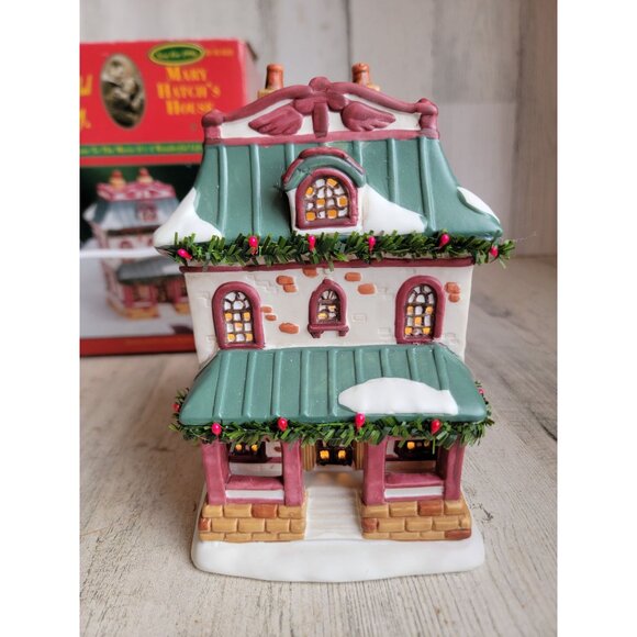 Bedford falls Mary hatch's house It's a wonderful Life Vintage village accessory - Picture 1 of 8